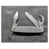 Knife: Camillus 1961 US Army Military Pocket Knife