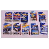 Hot Wheels, 10 pcs, may contain 1990s thru 2020s