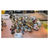 Box Lot: Asst'd Figurines - Elephant Decanter, etc