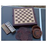 Games: Stone Dominoes, Wooden Multigame Set etc