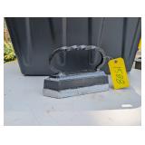 Primitive Late 1800s Farmhouse Sad Iron