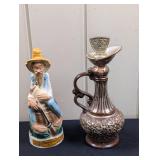 Jim Beam Genie Bottle & Cabin Still Decanter