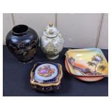 Vintage: Limoges Trinket Box, Noritake etc