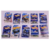 Hot Wheels, 10 pcs, may contain 1990s thru 2020s