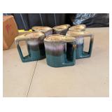 Set of 6 Rudolfo Padilla Mugs