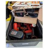Assorted Black & Decker Battery Tools