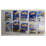 10 Hot Wheels, may contain 1990s through 2020s