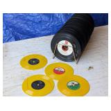 Approx 80 Vtg 45 RPM Vinyl Records