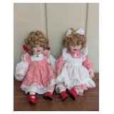 Heritage Signature Candy Cane Twins Dolls