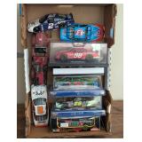 7 Diecast Nascar & Fire Truck
