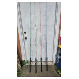 (4) 6' Fising Rods w/Jiachuan YF3000 Reels