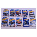Hot Wheels, 10 pcs, may contain 1990s thru 2020s