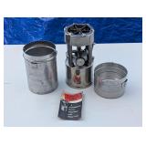Vintage Coleman GI Pocket Stove with Manual