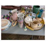 Box Lot: Fun & Whimsical Ceramics - Teapots, etc.