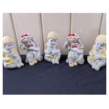 Vintage Porcelain Babies, Toddlers, Made in Taiwan