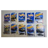 10 Hot Wheels, may contain 1990s through 2020s