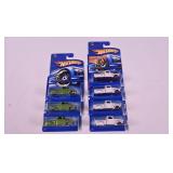 Hot Wheels: 7pcs, La Troca Green & White
