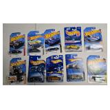 10 Hot Wheels, may contain 1990s through 2020s