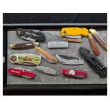 Knife: Lot of 14 Assorted Pocket Knives