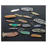 Pocket Knife: Lot of 17 Assorted Knives