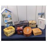 Wooden Boxes, Very Nice Handmade Maple Box, etc