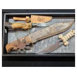 Knife: Deer Foot Knife, Large Bowie Knife etc