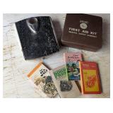 Vintage Borg Scale, First Aid Kit, Paperbacks