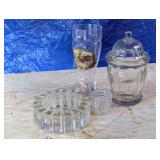 Apothocary Jar, Candle Holder, Boot