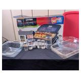 Pyrex with Carrier & More