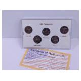 2001 Platinum Edition State Quarter Collection