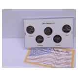 2007 Platinum Edition State Quarter Collection