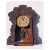 Antique Wall Clock with Key