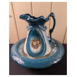 Ironstone Wash Basin and Bowl