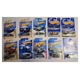 10 Hot Wheels, may contain 1990s through 2020s
