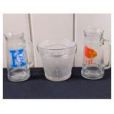 Mugs/ Glass Stein: UK Wildcats, UofL Cards, etc