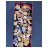 Vintage Wood & Rubber Stamps