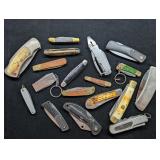 Pocket Knife: Lot of 18 Assorted Knives