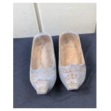 Vintage Wooden Holland Shoes