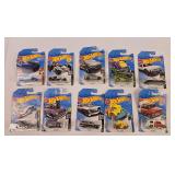 Hot Wheels, 10 pcs, may contain 1990s thru 2020s