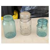 Atlas E-Z Seal Bail Lid, Blue Ball Bail Lid Jar