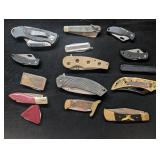 Pocket Knife: Lot of 15 Assorted Knives