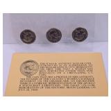 The 1979 Dollar Souvenir Set: 3 Susan B. Anthony