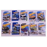 Hot Wheels, 10 pcs, may contain 1990s thru 2020s