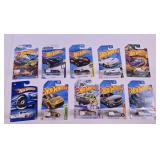 Hot Wheels, 10 pcs, may contain 1990s thru 2020s