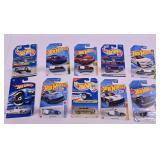 Hot Wheels, 10 pcs, may contain 1990s thru 2020s