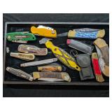Knife: Lot of 14 Assorted Pocket Knives