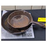 Cast Iron: #8 Skillet & #5 Skillet