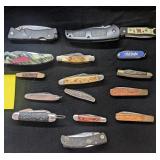 Pocket Knife: Lot of 16 Assorted Knives