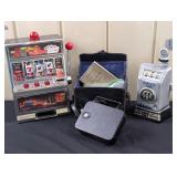 Slot Machines: Jim Beam Decanter etc