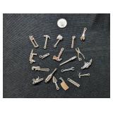 19 Silver Toned Tool Charms